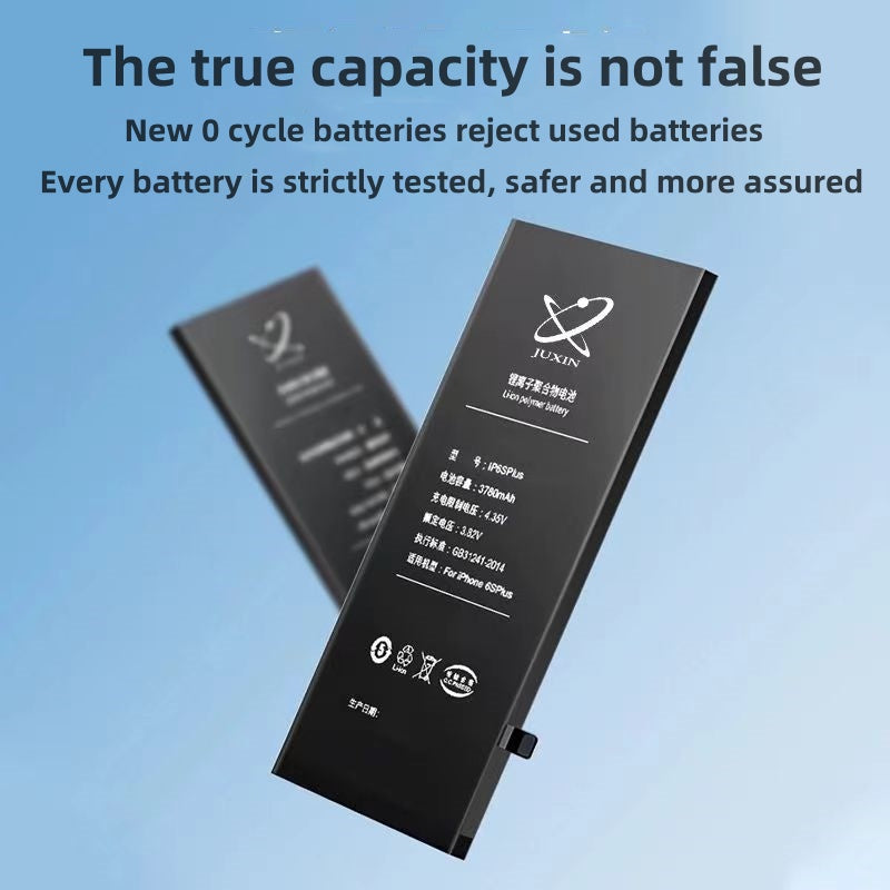 Wholesale Super Capacity Finished Battery For Apple  7 8 XR X Xs 11 12 13 14 Pro Max Mini SE  Rechargeable Juxin Battery